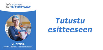 Sikayrittäjien esitteen kansikuva